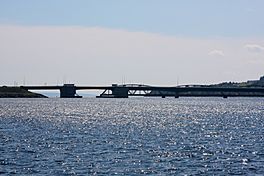 Barra Strait and Bridges from the North