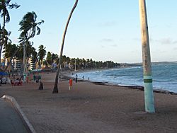 Beach in Maceió, Alagoas, Nov 2004