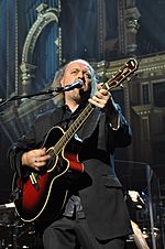 Bill Bailey rocking out