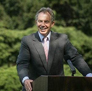 Blair visiting Poland April 07