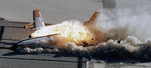 Boeing 720 Controlled Impact Demonstration