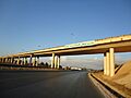 Bridge entrance to the east of Al Bayda