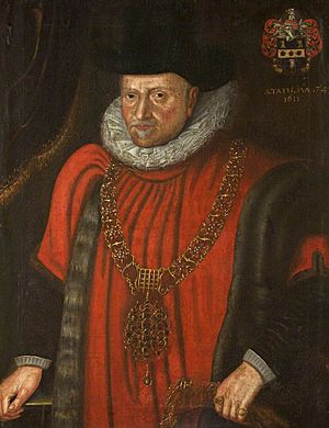 British (English) School - Sir Thomas Cambell (1536-1537^–1613-1614), Aged 74, as Lord Mayor of London - 222671 - National Trust