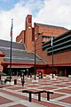 British Library entranceway