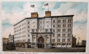 CastleSquare Theatre Boston Massachusetts postcard