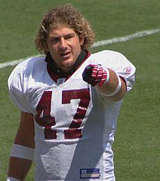 Chris Cooley at Redskins training camp, August 2006