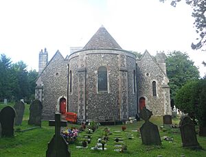 Christ Church, London Road, Widley, Portsmouth (NHLE Code 1333460) (August 2017) (6)