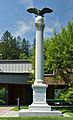 Civil War Memorial in Woodstock, Vermont-eagle version