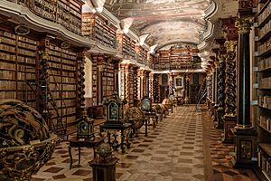 Clementinum baroque library 7