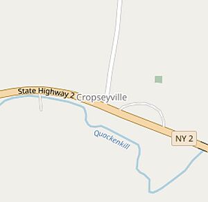 Map of Cropseyville