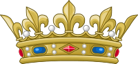 Crown of a Royal Prince of the Blood of France (variant)