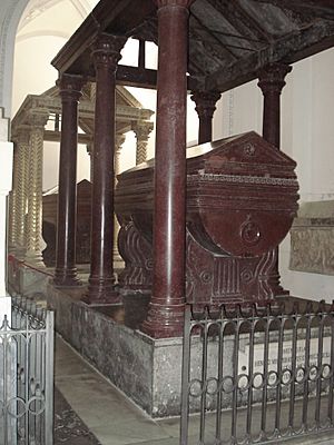 DSC00548 - Cattedrale - Tomba di Enrico VI + 1197 - Foto G. Dall'Orto