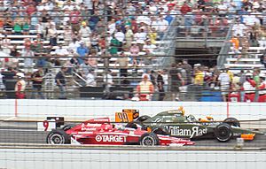 Dixon victory lap 2008 Indy 500