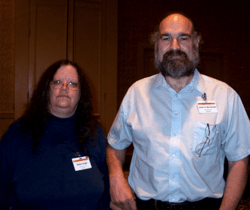 Jim Macdonald and Debra Doyle at Readercon