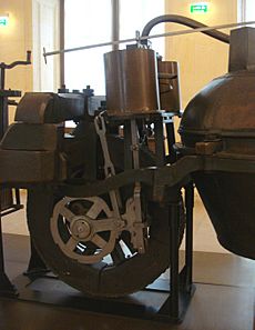 Engine of the Cugnot machine