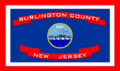 Flag of Burlington County, New Jersey