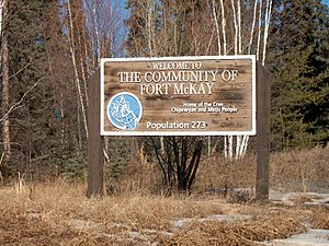 Fort McKay sign