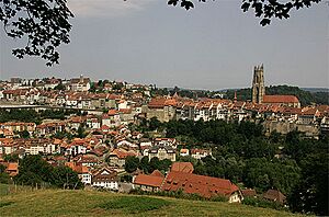 Fribourg Stadtansicht