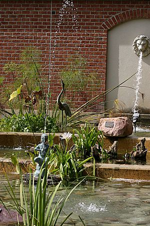 Garden of the Senses fountain