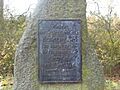 Gedenktafel auf dem Greifenberg bei Limburg