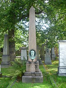 Grave of John Anderson, Dean Cemetery Edinburgh