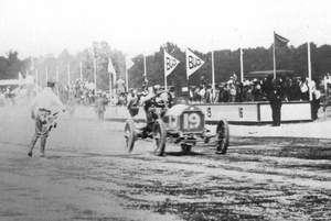IMS first race 1909 Louis Schwitzer winner
