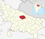 India Uttar Pradesh districts 2012 Sitapur.svg