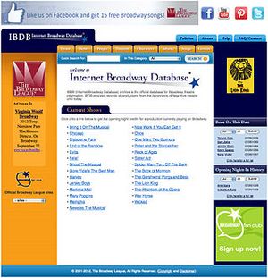 Internet Broadway Database Image
