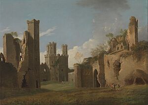 Joseph Farington - Caernarvon Castle - Google Art Project