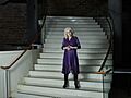 Judy Collins, prior to a performance at the Boettcher Concert Hall, one of the venues at the Denver Performing Arts Center in downtown Denver, Colorado