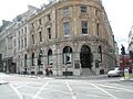 Junction of Threadneedle St and Bishopsgate site of St Martin Outwich