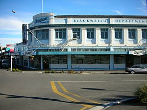 Blackwells in Kaiapoi; demolished after the earthquakes.
