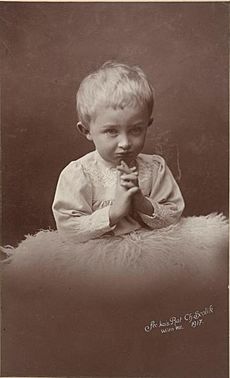 Kaiser Karl I as a child