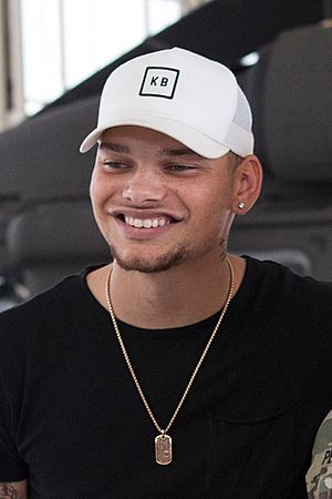 A head shot of country music singer Kane Brown