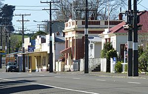 Main street in Kimbolton
