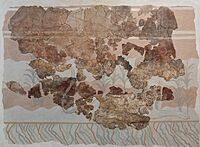 Knossos — Throne room grass fresco