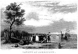Landing at Jamestown