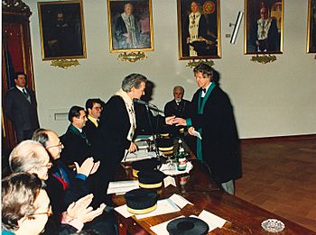 Laura Honoris Causa, University of Pisa (1991)