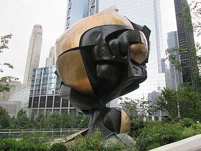 The Sphere in Liberty Park in 2018