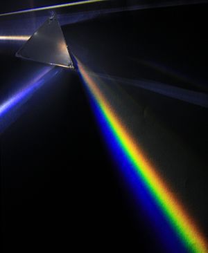 Light dispersion of a mercury-vapor lamp with a flint glass prism IPNr°0125