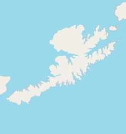 Unalaska, Alaska is located in Unalaska