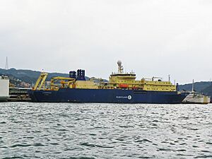 Lodbrog Shipped in Keelung Port 20131227