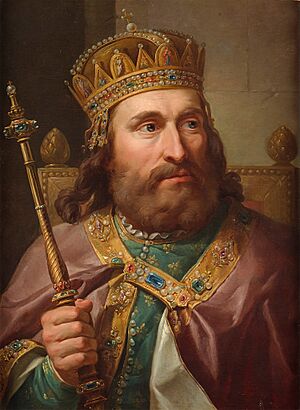 Ludwik Węgierski by Bacciarelli