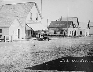 Mainstreet Lake Saskatoon c.1914