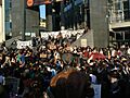 Manifestations des indignés à Bastille 03