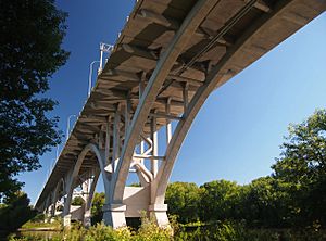 Mendota Bridge underside