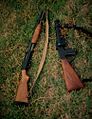 Mossberg 500 shotgun & Federal Riot Gun of the Bermuda Regiment