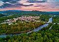 Murphy, N.C. next to the Hiwassee River on Sep. 15, 2022