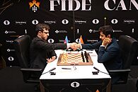 Nijat Abasov - Vidit Gujrathi, Candidates Tournament 2024 07