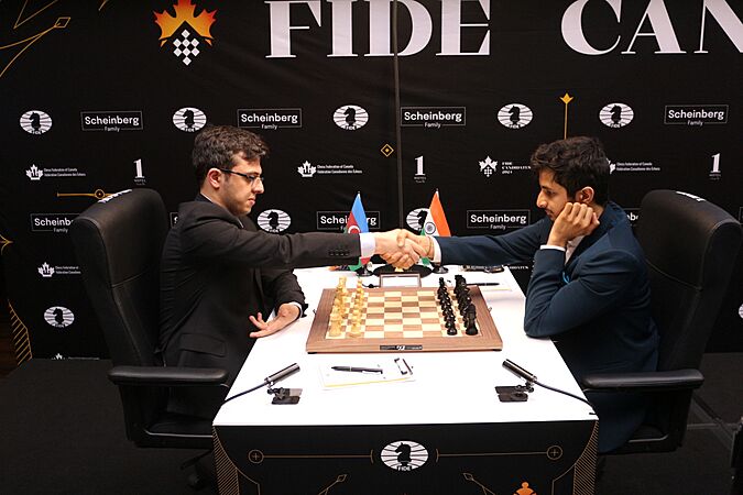 Nijat Abasov - Vidit Gujrathi, Candidates Tournament 2024 07